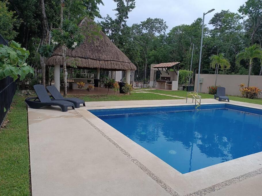 Hermoso Departamento En Плая дел Кармен Екстериор снимка
