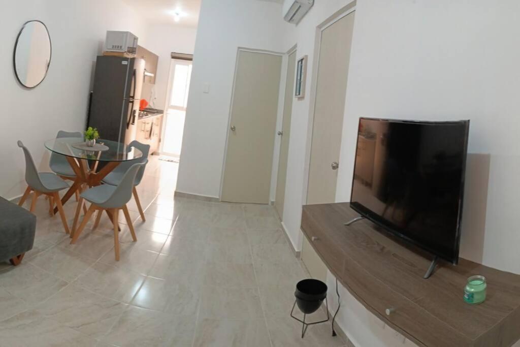 Hermoso Departamento En Плая дел Кармен Екстериор снимка